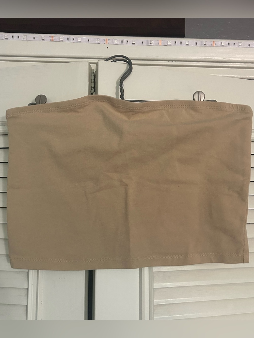 Forever 21 Tan Strapless Tube Top